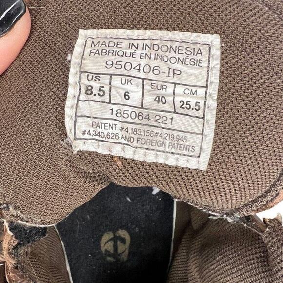 Vintage 90s Nike ACG Hiking Boots Brown Purple Size 8.5 Womens 950406 - Picture 7 of 7